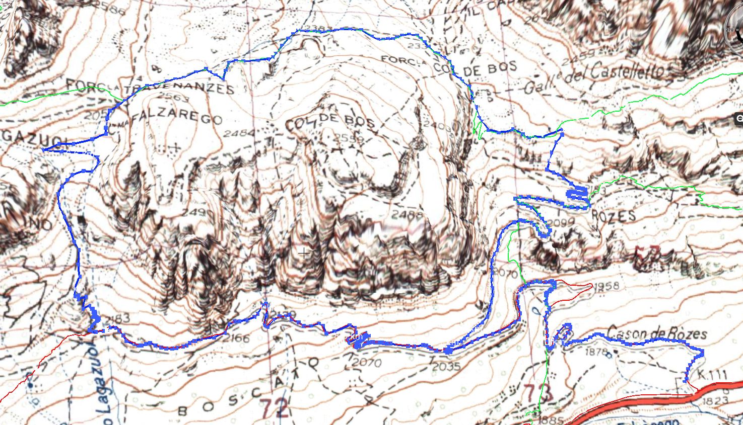 Giro del Col de Bos